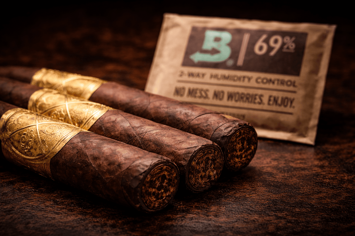 Boveda 69 % Größe 60 Feuchtigkeitspack für Zigarren und Humidore