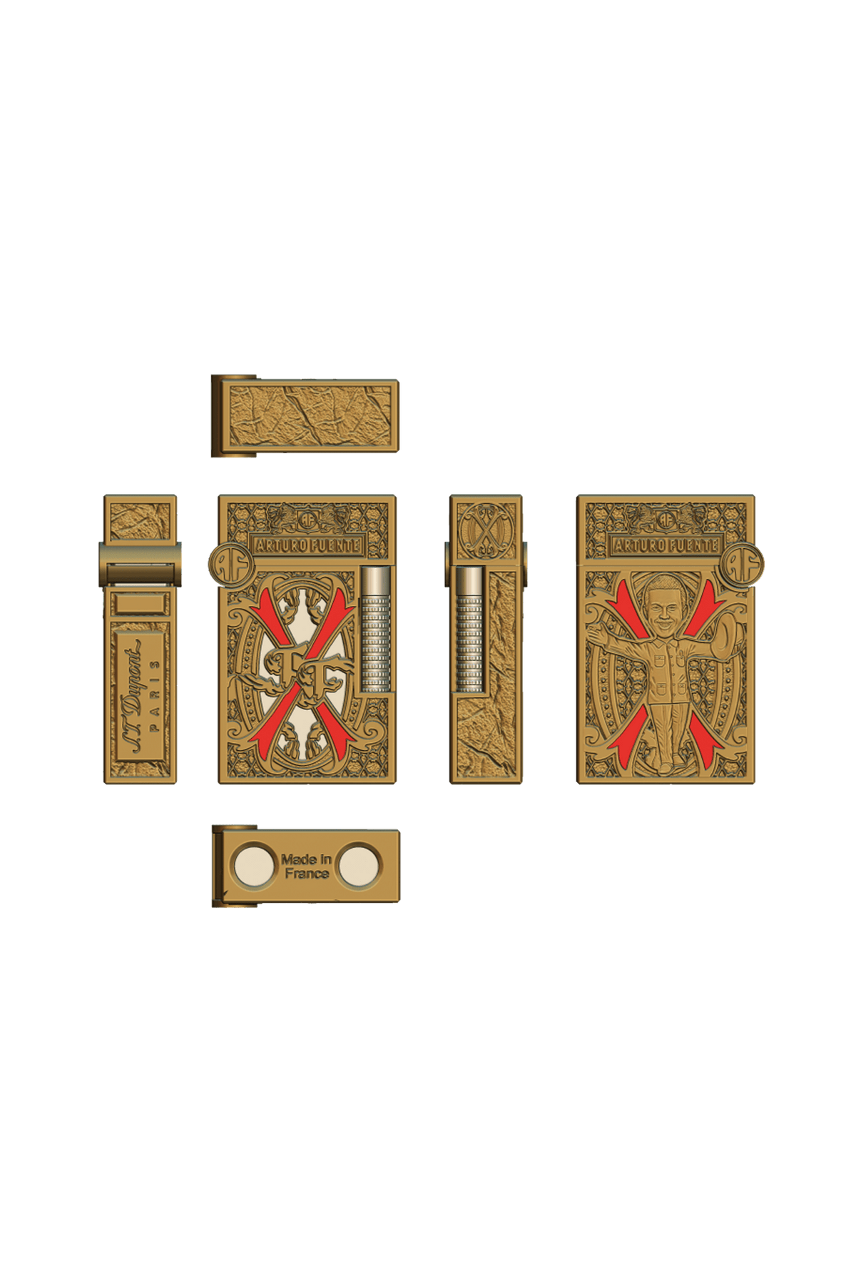 FUENTE C23065HC Arturo Fuente Luxury Lighter - ST Dupont Paris | CSC Cigars