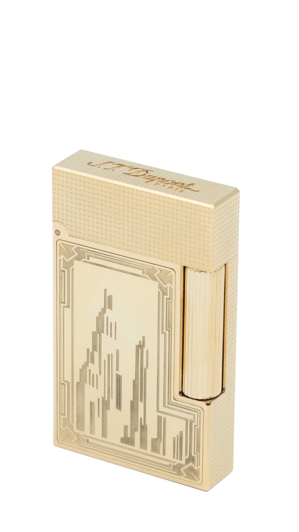 LIGNE 2 C16041CL EMPIRE YELLOW GOLD Luxus-Feuerzeug - S.T. Dupont Paris | CSC Cigars