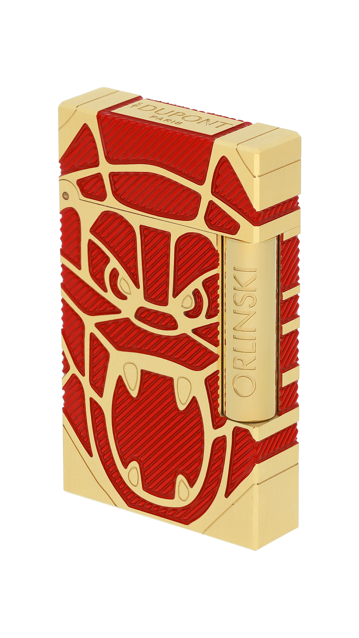 C16060 Ligne 2 Rot Feuerzeug Richard Orlinski Limited Collection - S.T. Dupont | CSC Cigars
