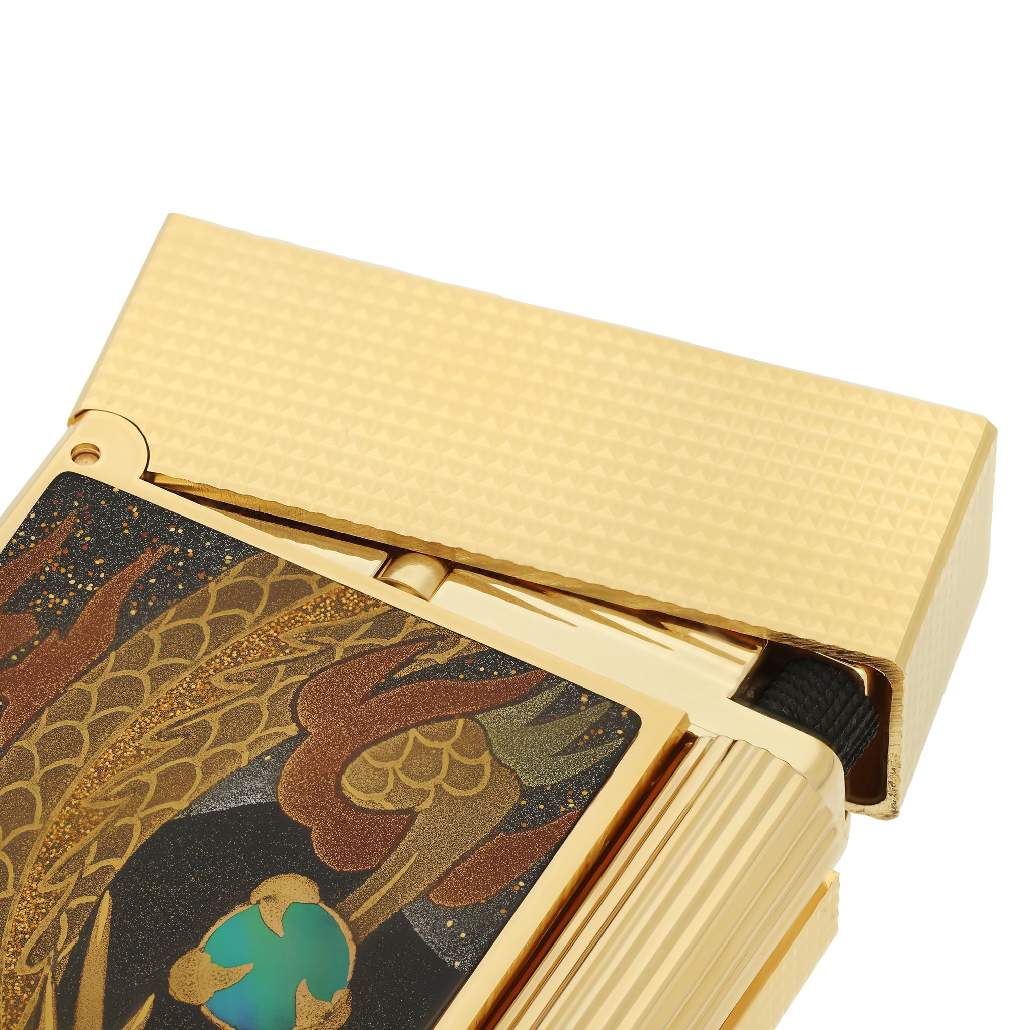 C16150 Ligne 2 Maki-E Dragon Gold Perlmutt - S.T. Dupont Paris | CSC Cigars