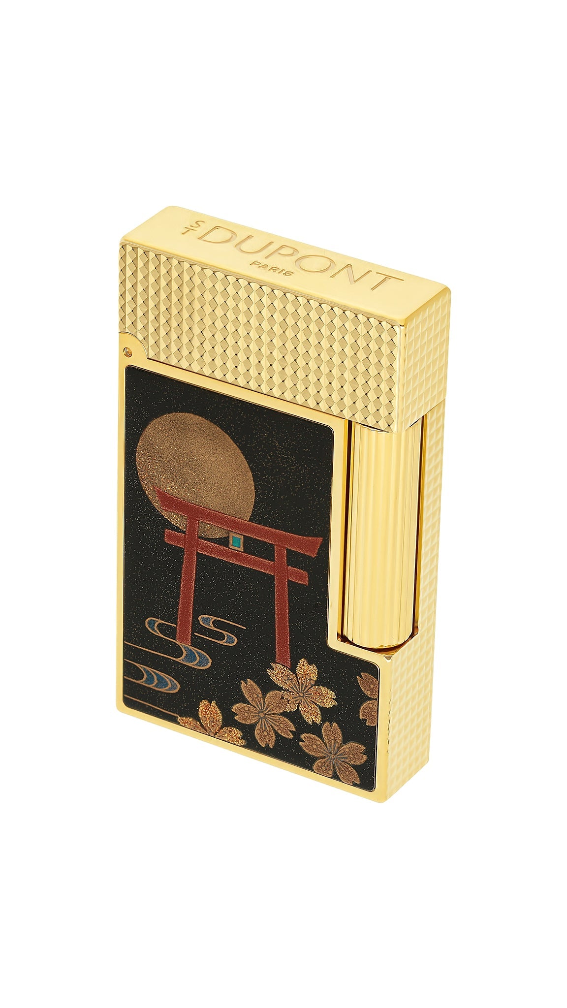 LIGNE 2 C16157 Maki-E Fugaku Luxus-Feuerzeug - S.T. Dupont Paris | CSC Cigars