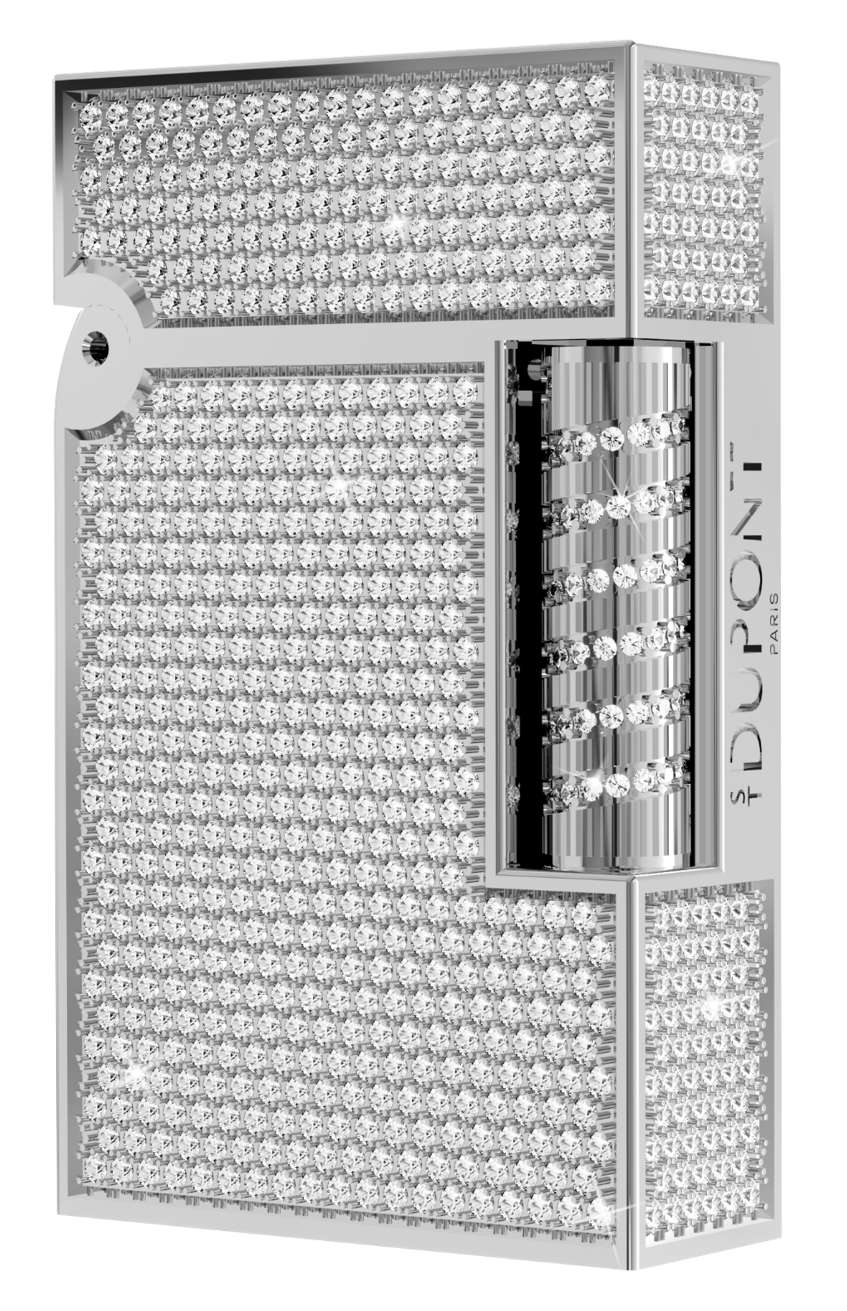 HIGH JEWELRY 016326 Diamond Ultra Exclusive Luxury Lighter - ST. Dupont Paris | CSC Cigars