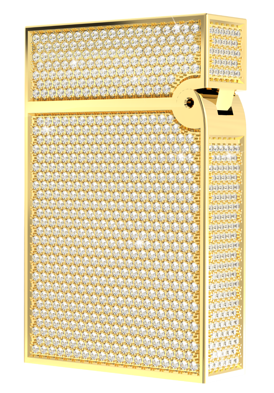 HIGH JEWELRY 016326 Diamond Ultra Exclusive Luxury Lighter - ST. Dupont Paris | CSC Cigars