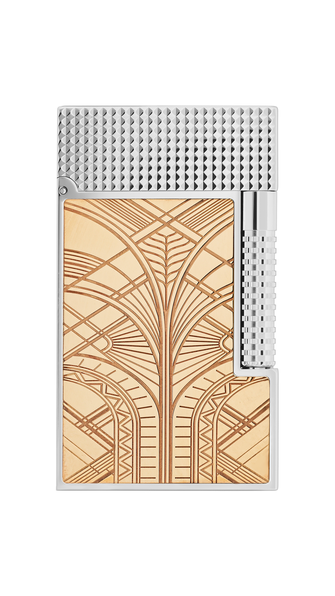 LE GRAND C23040CL ART DÉCO PINK GOLD Luxus-Feuerzeug - S.T. Dupont Paris | CSC Cigars