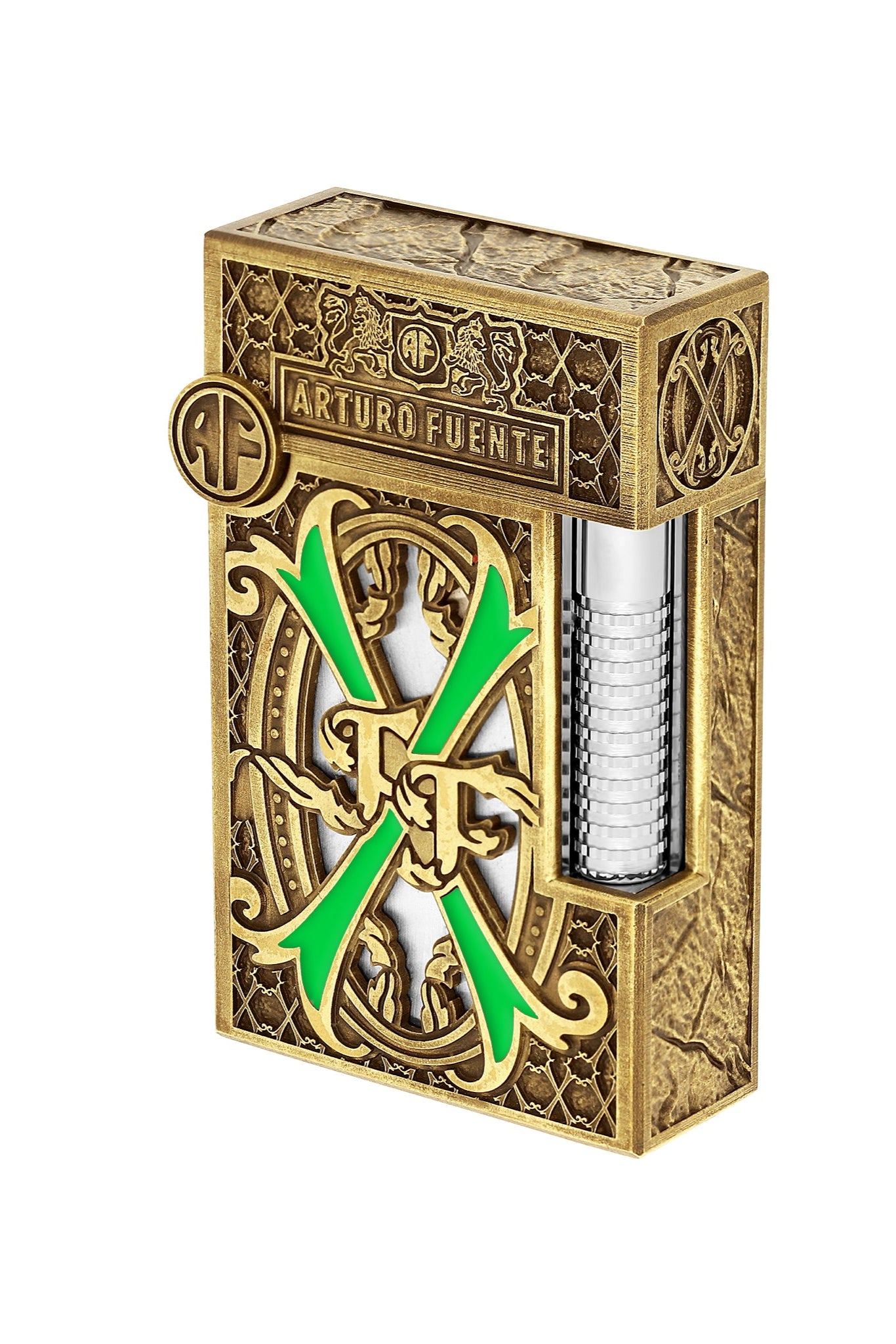 LE GRAND C23064HC FUENTE Luxury Lighter Green - ST. Dupont x Arturo Fuente | CSC Cigars