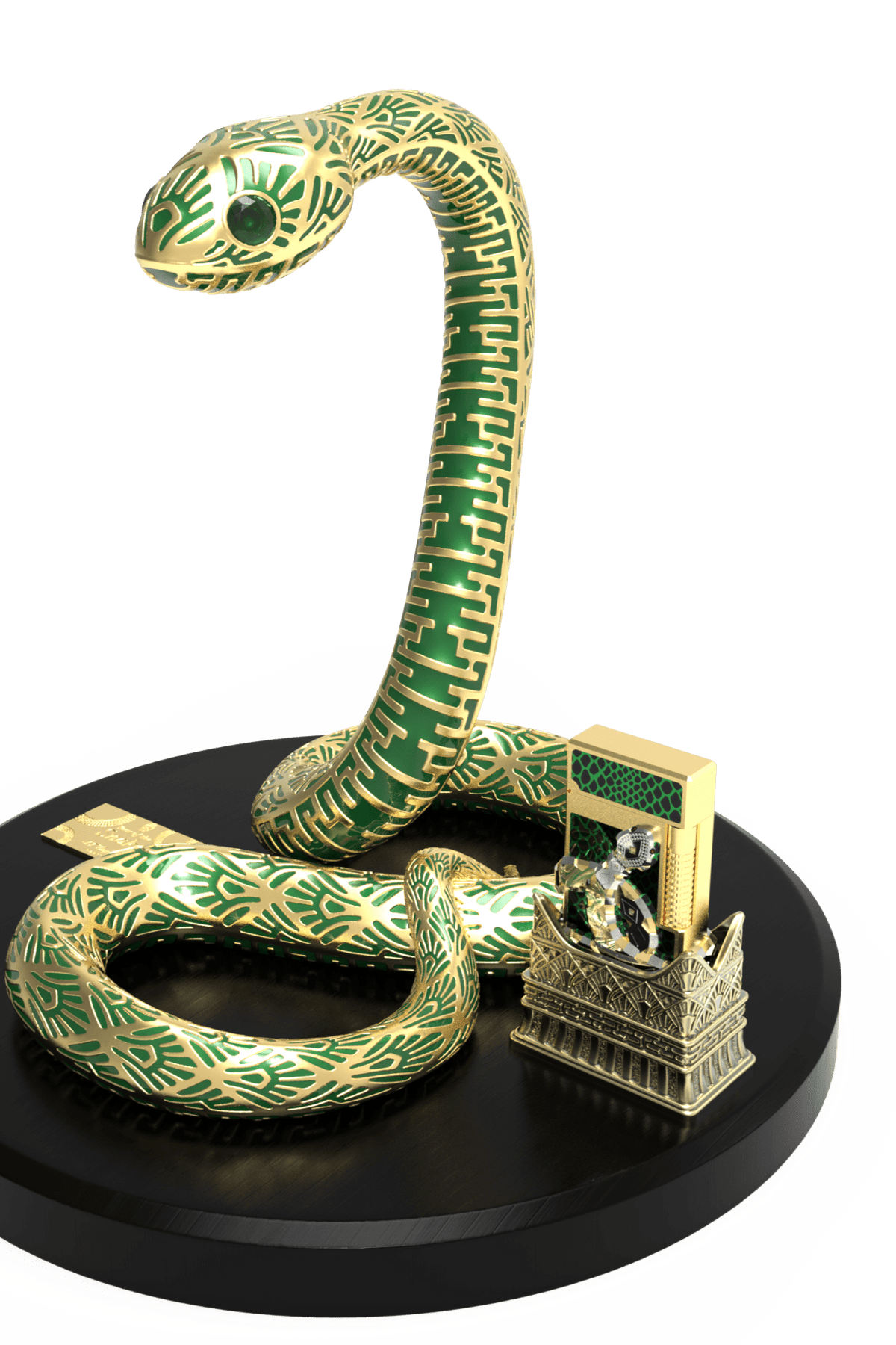 SNAKE C23080 Year of the Snake High Jewelry Luxury Set - S.T. Dupont Paris | CSC Cigars