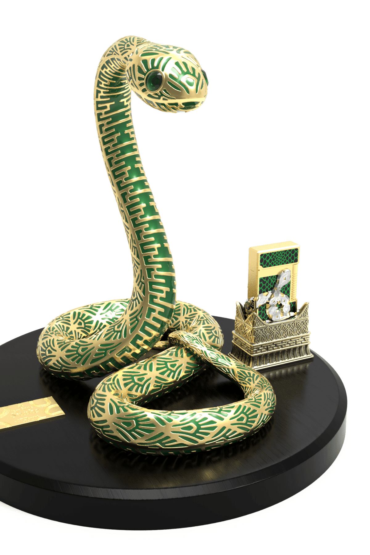 SNAKE C23080 Year of the Snake High Jewelry Luxury Set - S.T. Dupont Paris | CSC Cigars