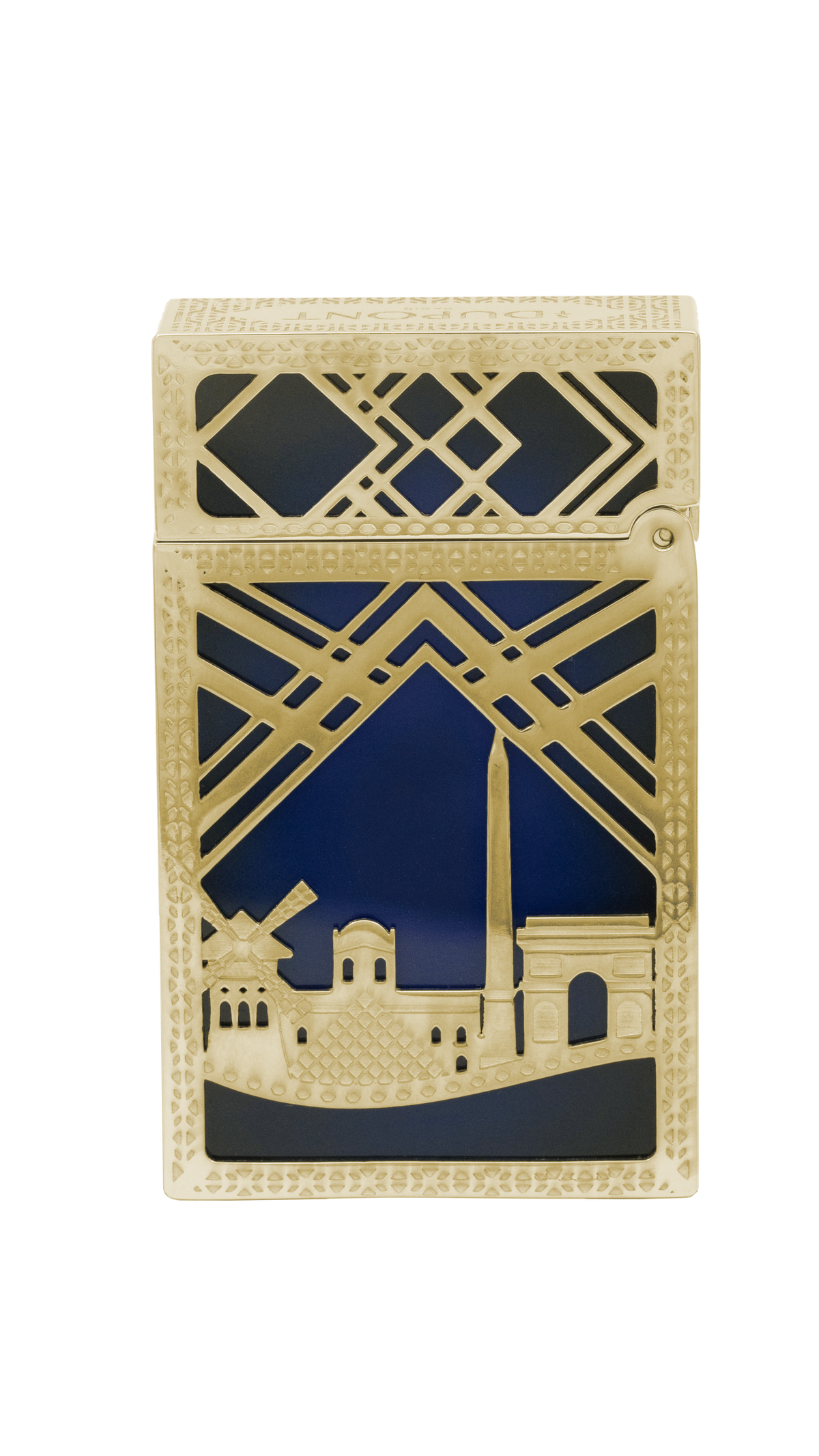 LE GRAND C23460 SKYLINE YELLOW GOLD Luxury Lighter - S.T. Dupont Paris | CSC Cigars