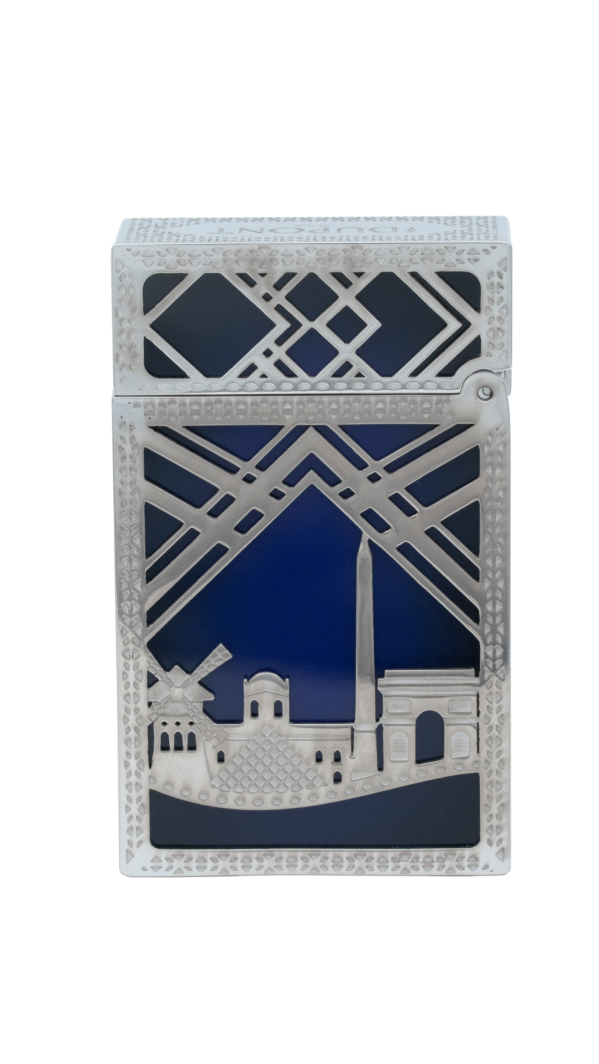 LE GRAND C23461 SKYLINE WHITE GOLD Luxury Lighter - S.T. Dupont Paris | CSC Cigars