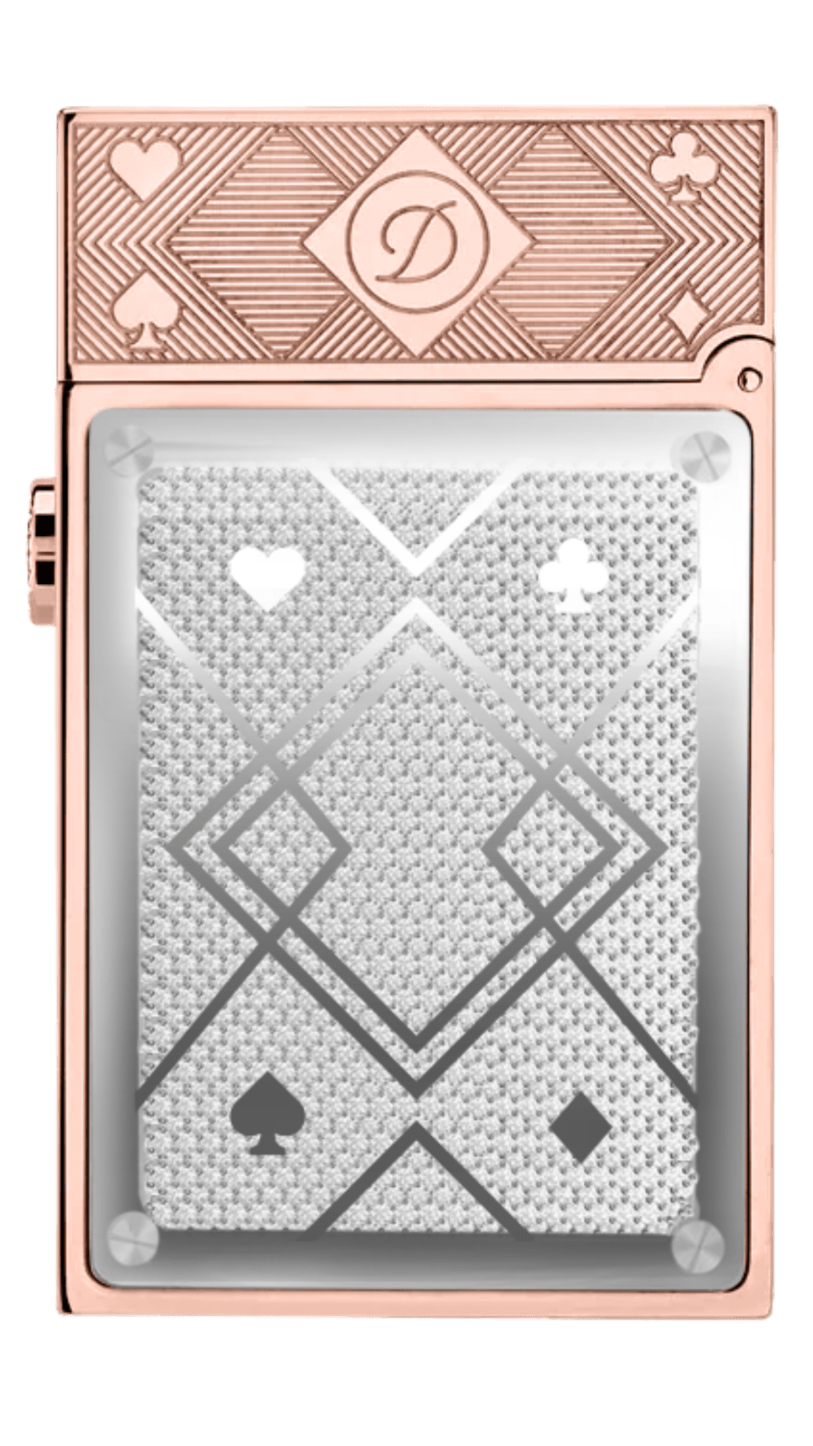 CASINO 016358RG Pocket Complication Rose Gold Luxury Lighter - ST. Dupont Paris | CSC Cigars
