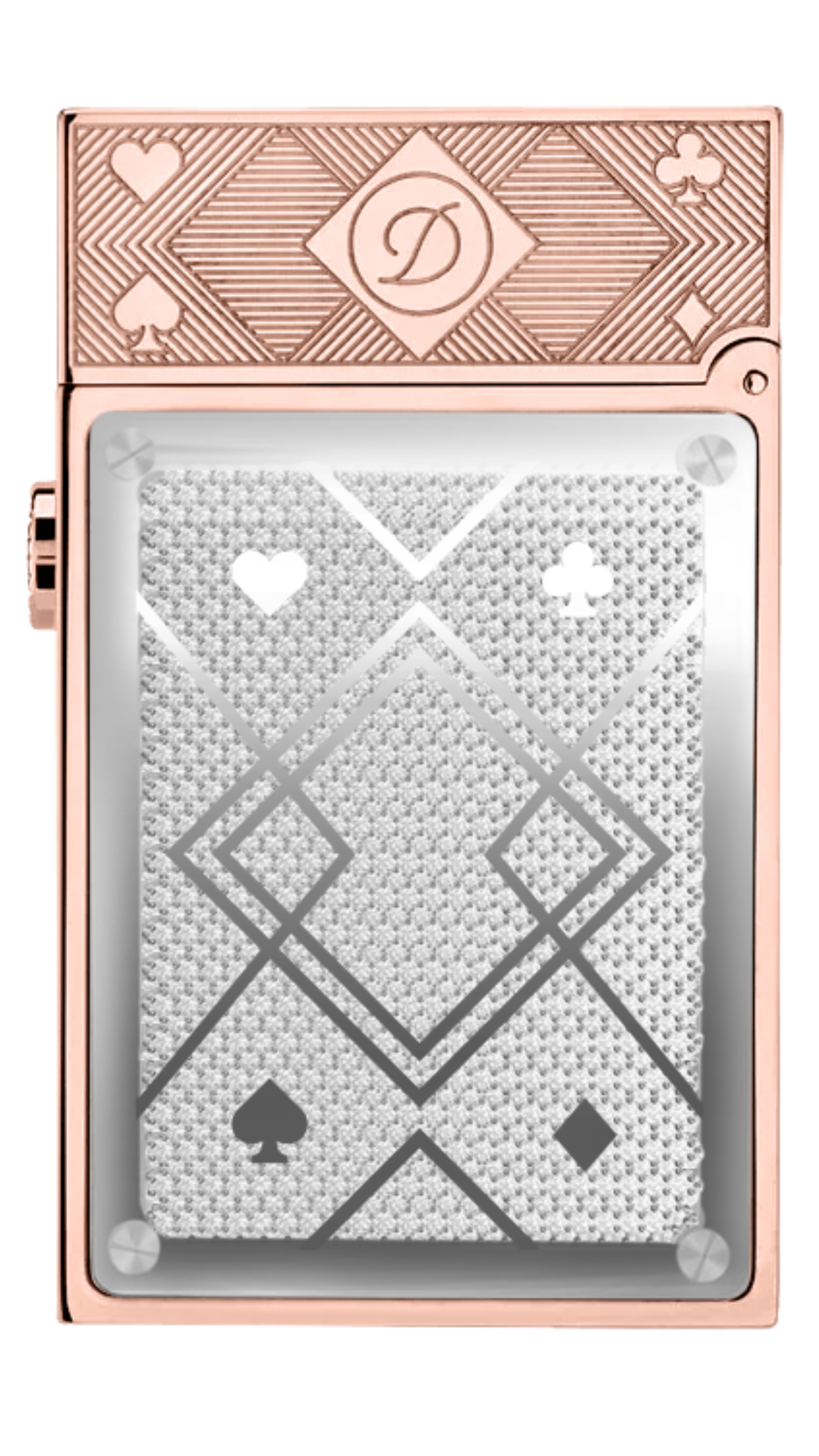 CASINO 016358RG Pocket Complication Rose Gold Luxury Lighter - ST. Dupont Paris | CSC Cigars