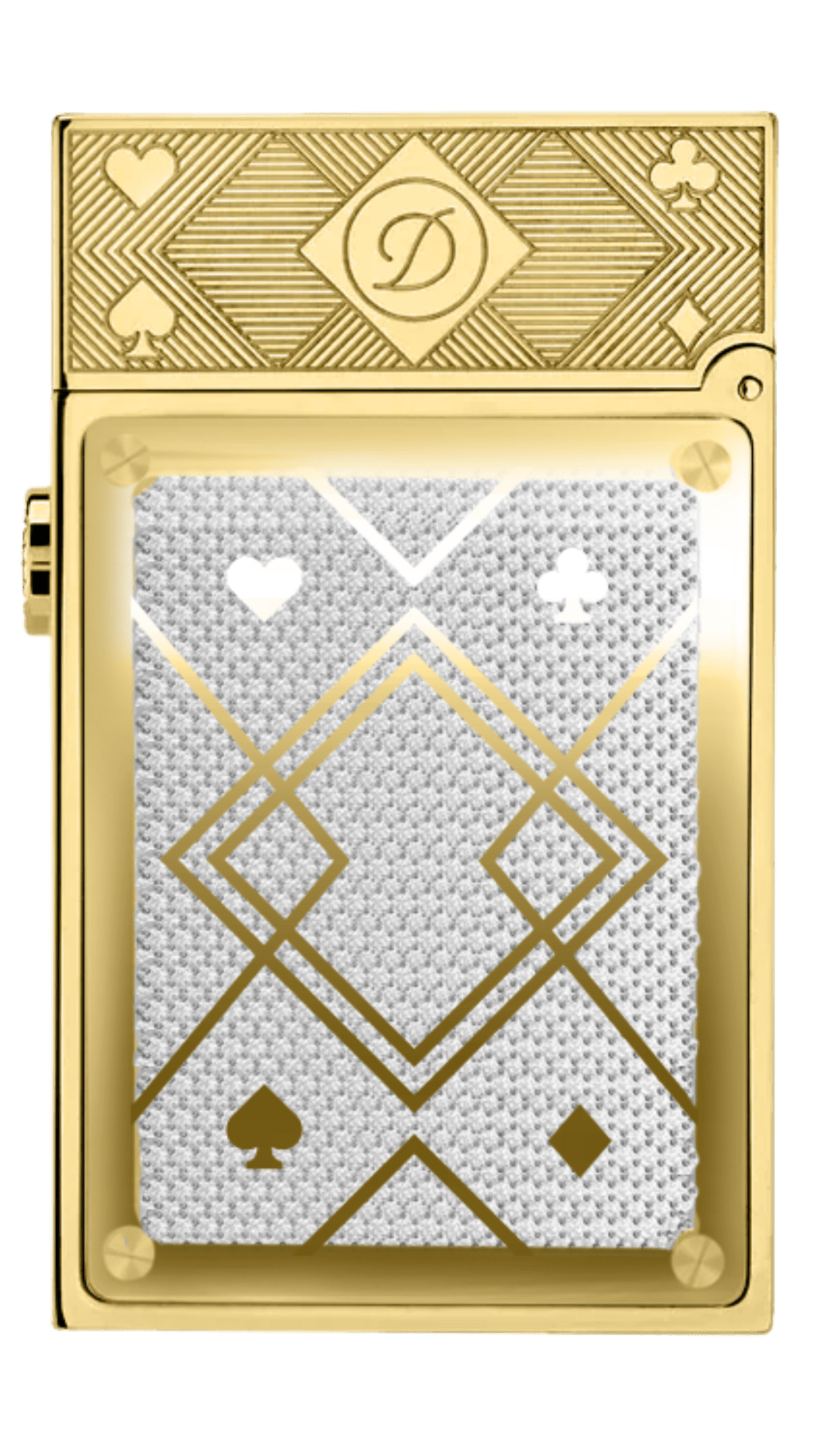 CASINO 016358 Pocket Complication Yellow Gold Luxury Lighter - ST. Dupont Paris | CSC Cigars
