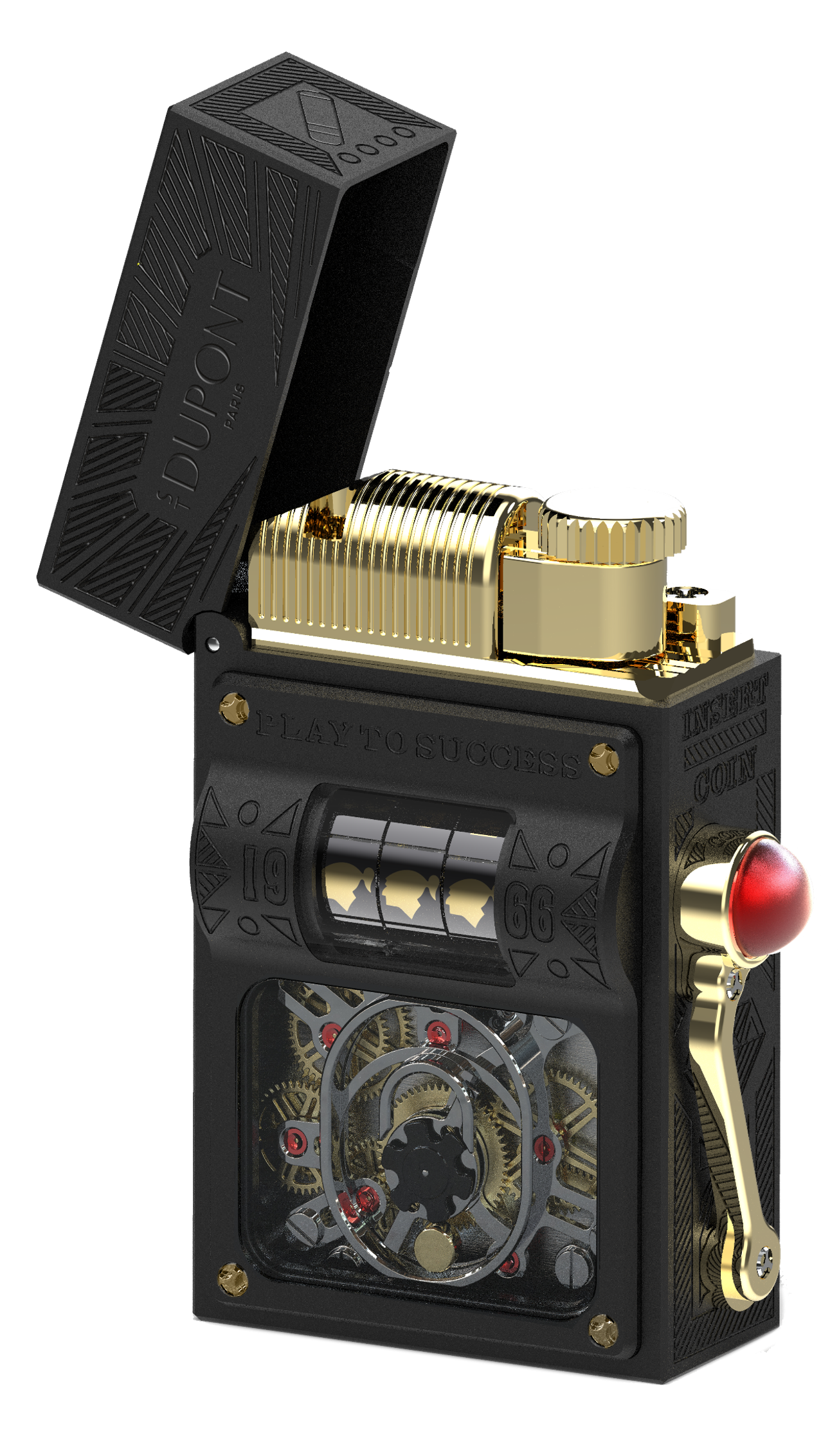 S.T. Dupont Complication Cohiba Black H16021BL – Limitiertes Luxus-Feuerzeug