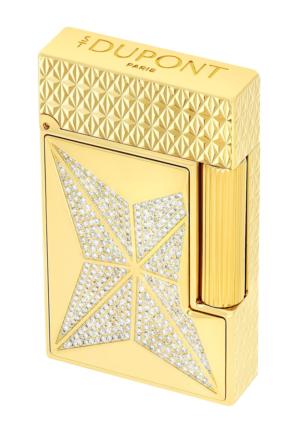 DIAMONDS FIRE - X Gold C16979  Luxus-Feuerzeug - S.T. Dupont Paris | CSC Cigars