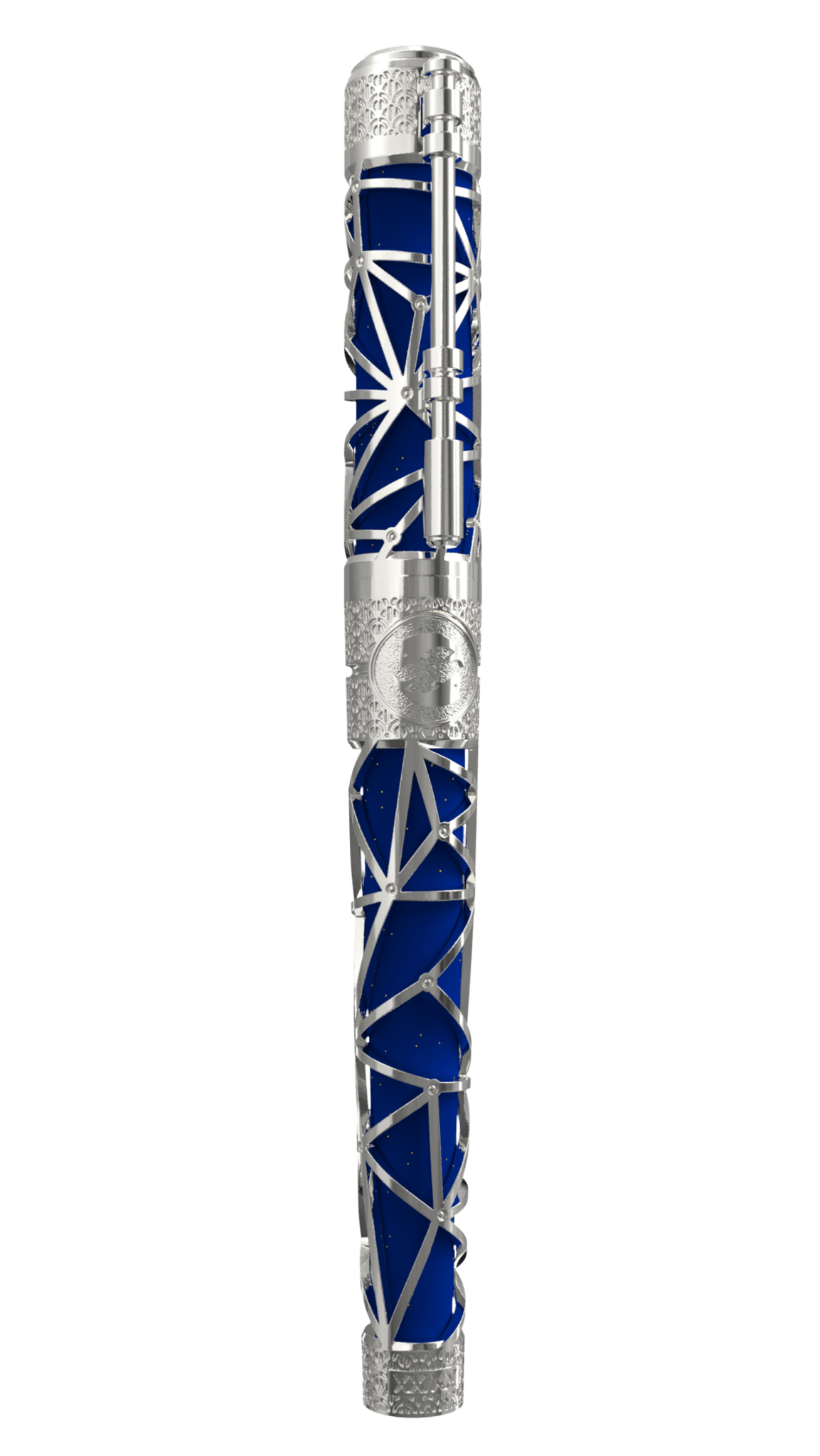LE GRAND C23023PI Zodiac Fische Blau – 18K Gold Diamanten Luxus-Feuerzeug - S.T. Dupont Paris | CSC Cigars