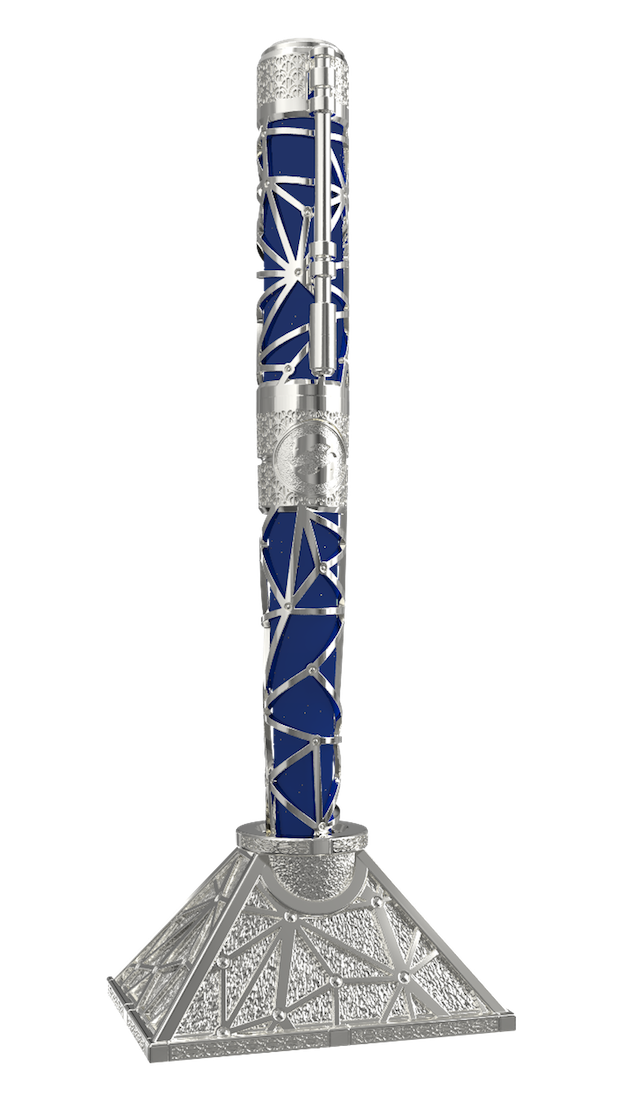 LE GRAND C23033PI Zodiac Fische Blau – 18K Gold Luxus-Feuerzeug - S.T. Dupont Paris | CSC Cigars