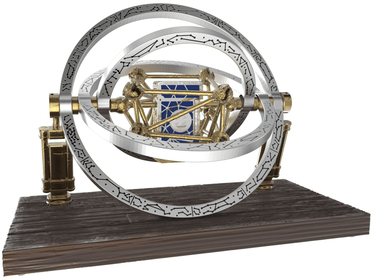 LE GRAND C23013PI Zodiac Fische Blau – 18K Gold Diamanten Luxus-Feuerzeug - S.T. Dupont Paris | CSC Cigars